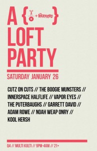 Cutz on Cuts Party, 01.26.13